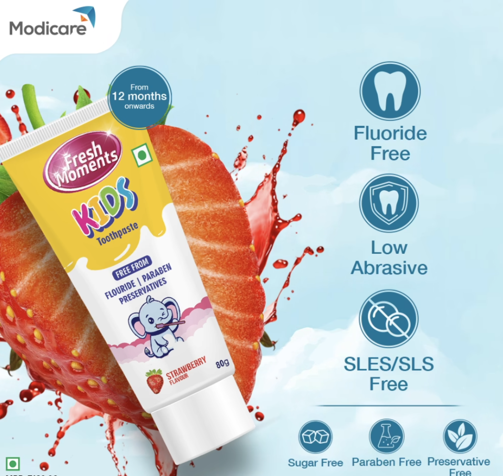 Modicare Kids Toothpaste benefits