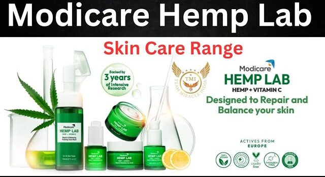 Hemp lab modicare skin care range