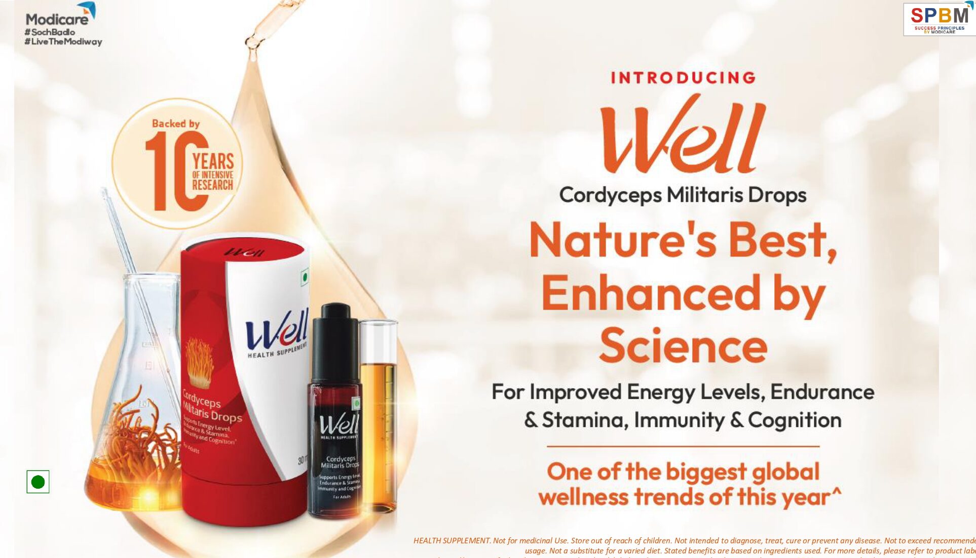 Modicare Well Cordyceps Militaris Drops