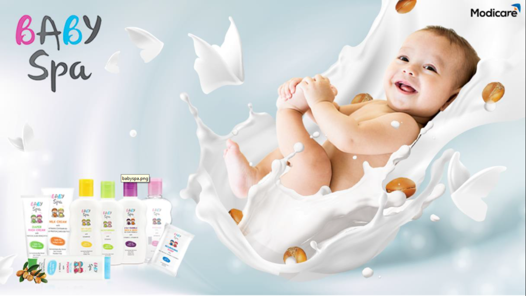 Modicare Baby Spa Range in Hindi