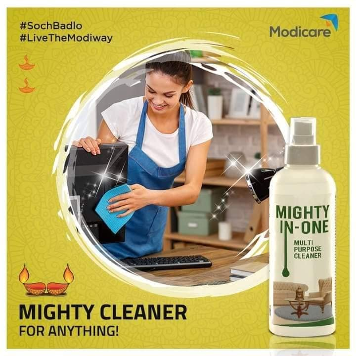 How to use Modicare Mighty In-One  Multipurpose Cleaner